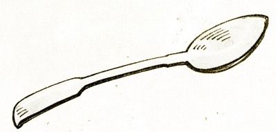 398x191 mixing spoon drawing black and white - Spoon Drawing