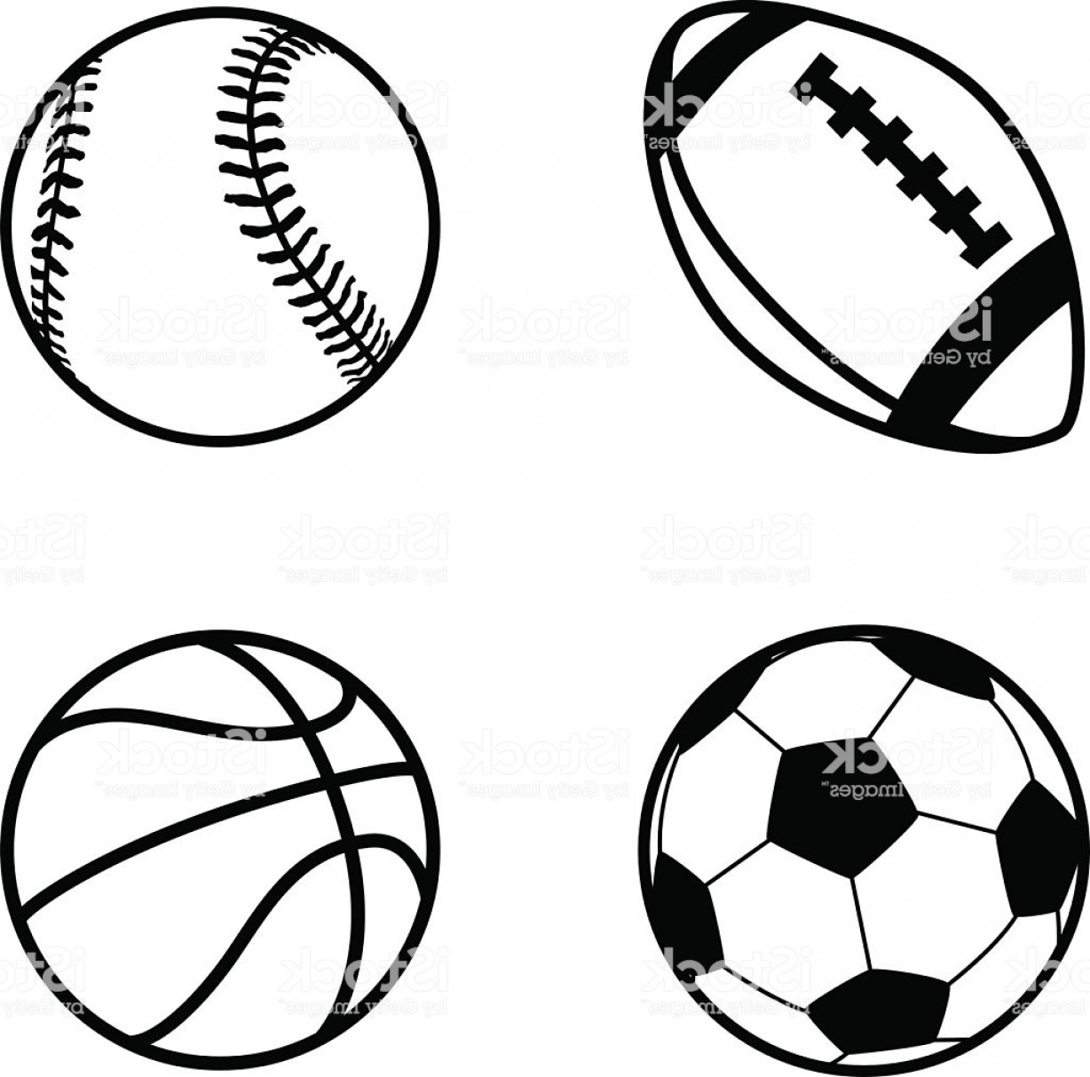 1228x1213 sports balls vector arenawp - Sports Balls Drawings