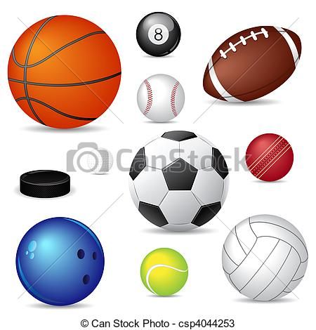 450x470 vector - Sports Balls Drawings