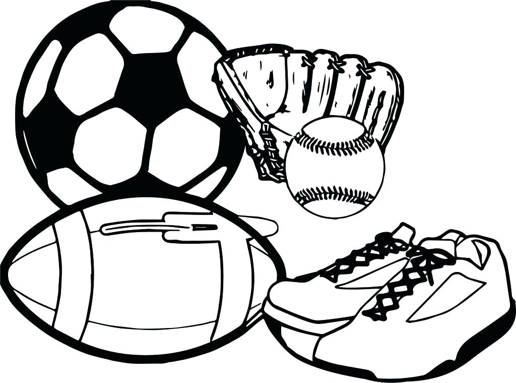 Ball Under The Chair Clipart Black And White