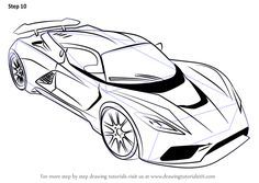 236x167 Learn How To Draw Venom - Sports Car Drawing Outline