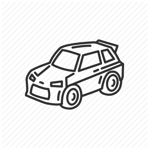 512x512 car, emoji, sports car, transportation, travel, truck, vehicle icon - Sports Car Drawing Outline