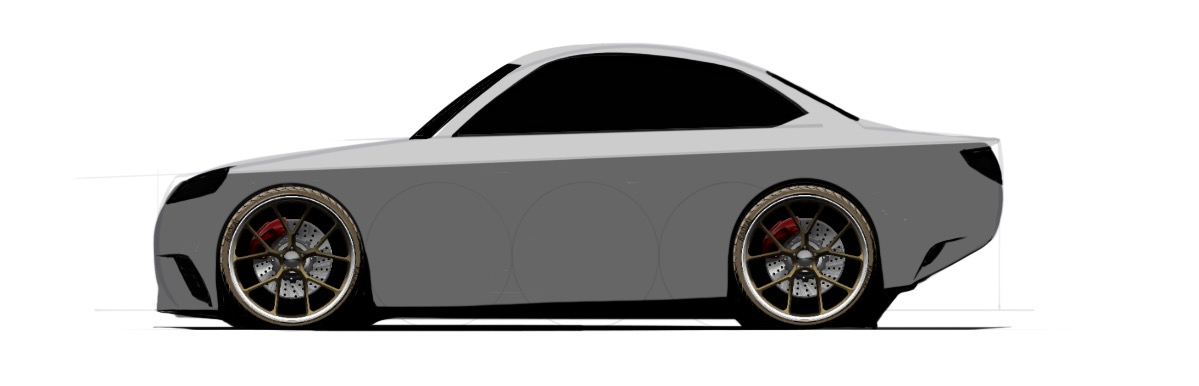 1199x386 How To Draw Cars Easy Step - Sports Car Drawing Step By Step