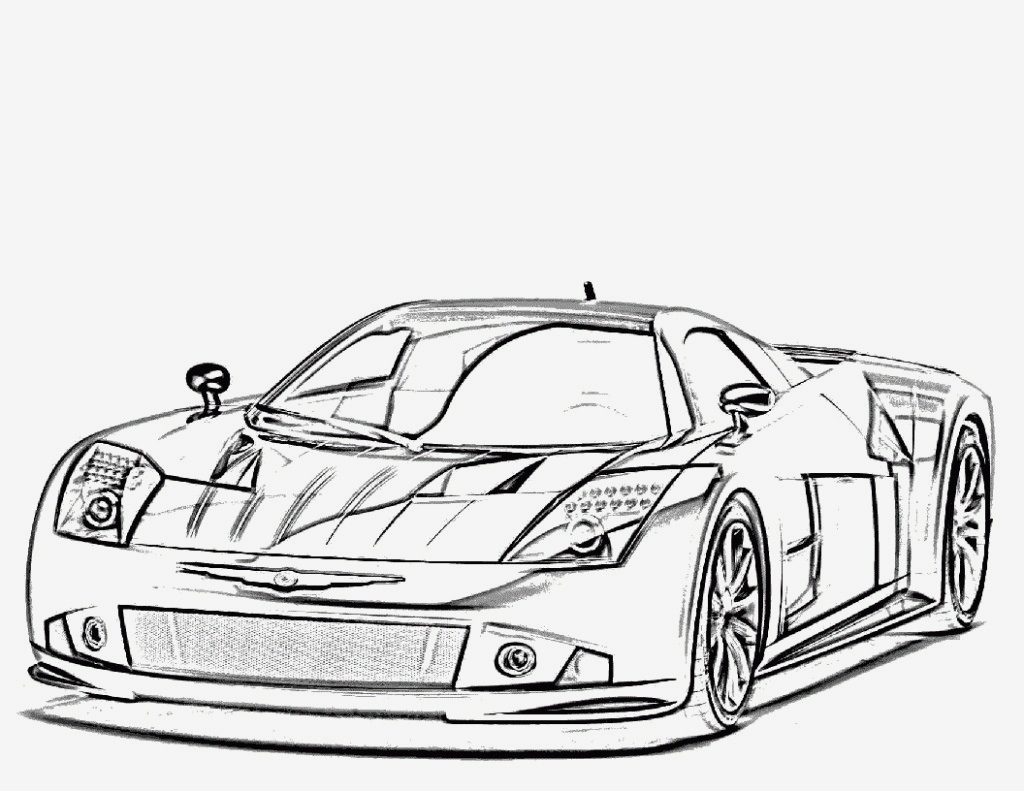 Sports Car Drawing Step By Step At Paintingvalley Com Explore