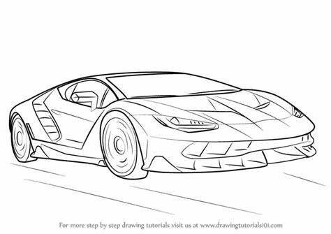 474x335 how to draw a sports car how to draw cars step - Sports Car Line Drawing