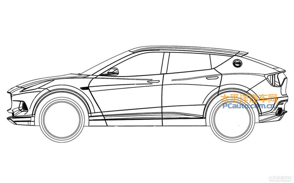 1024x638 lotus planning two new sports car for then an suv - Sports Car Line Drawing