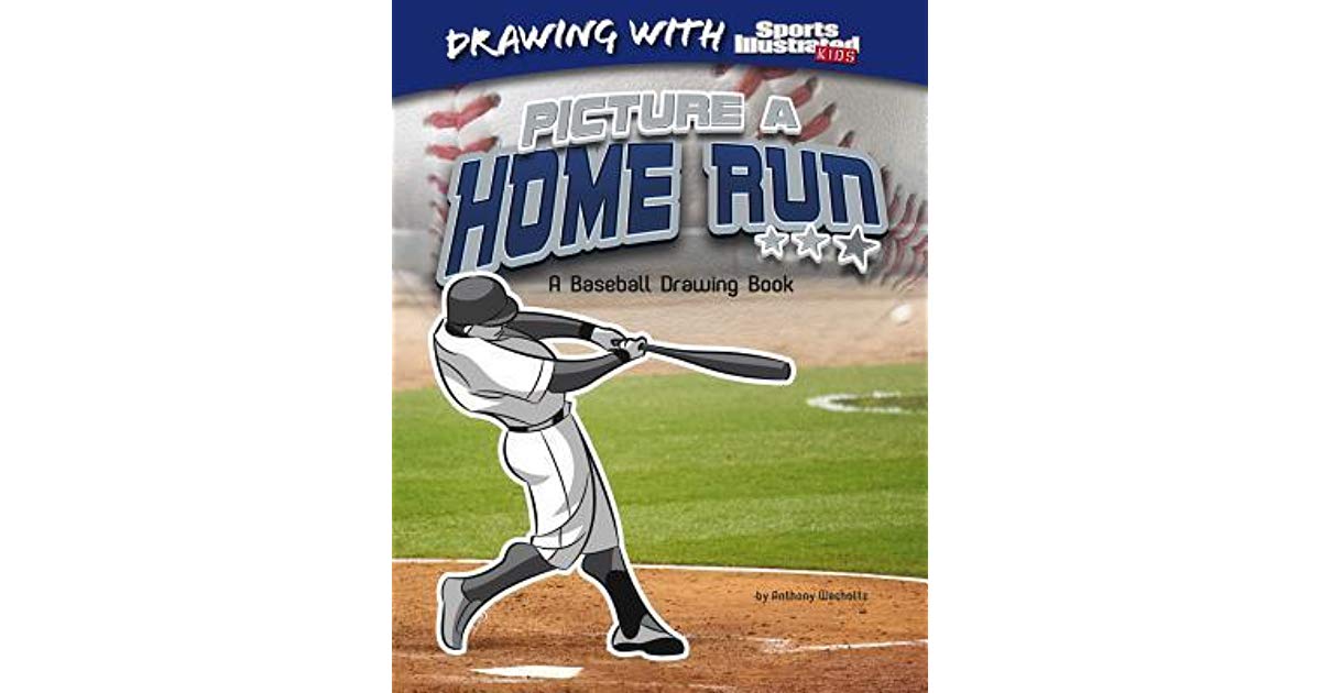 1200x630 Picture A Home Run A Baseball Drawing Book - Sports Drawing Books