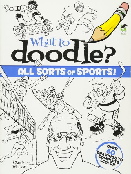 452x600 What To Doodle All Sorts Of Sports! - Sports Drawing Books