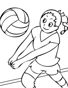 236x305 Image Result For Sport Day Drawing Photo Sports Coloring Pages - Sports Drawing For Kids