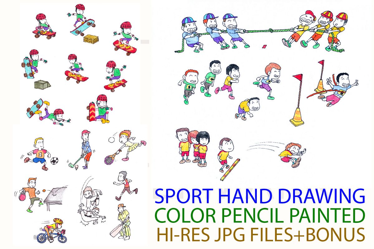 1200x800 sport day kids skateboard boy sport - Sports Drawing For Kids