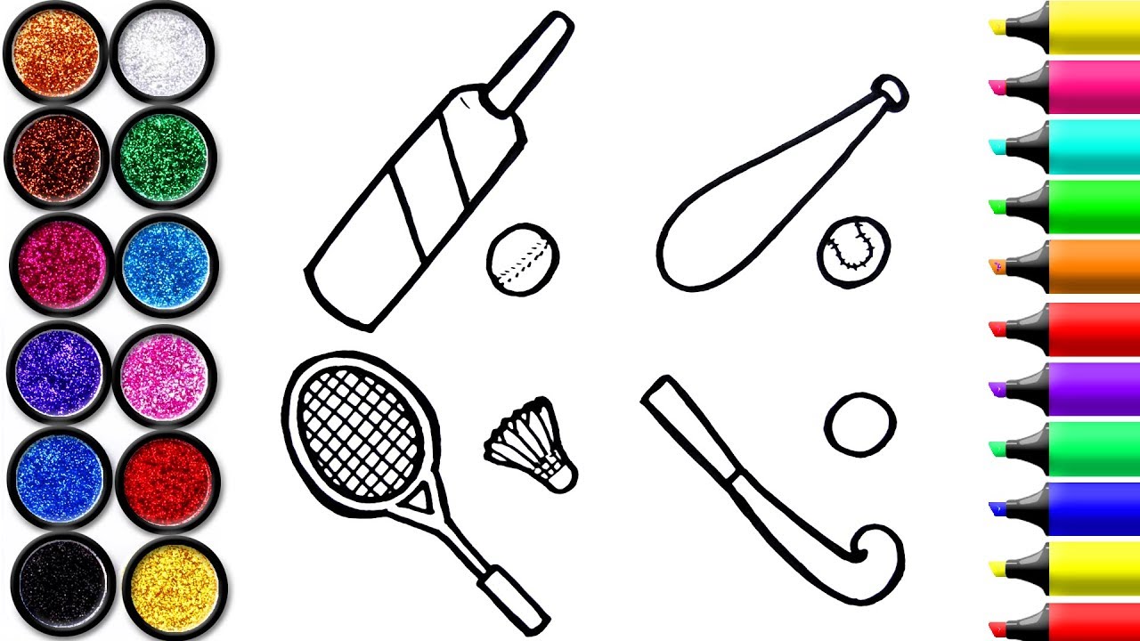 Sports Drawing For Kids At Explore Collection Of