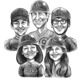 270x270 sport drawings sport caricatures and portraits from photos - Sports Drawing Pictures