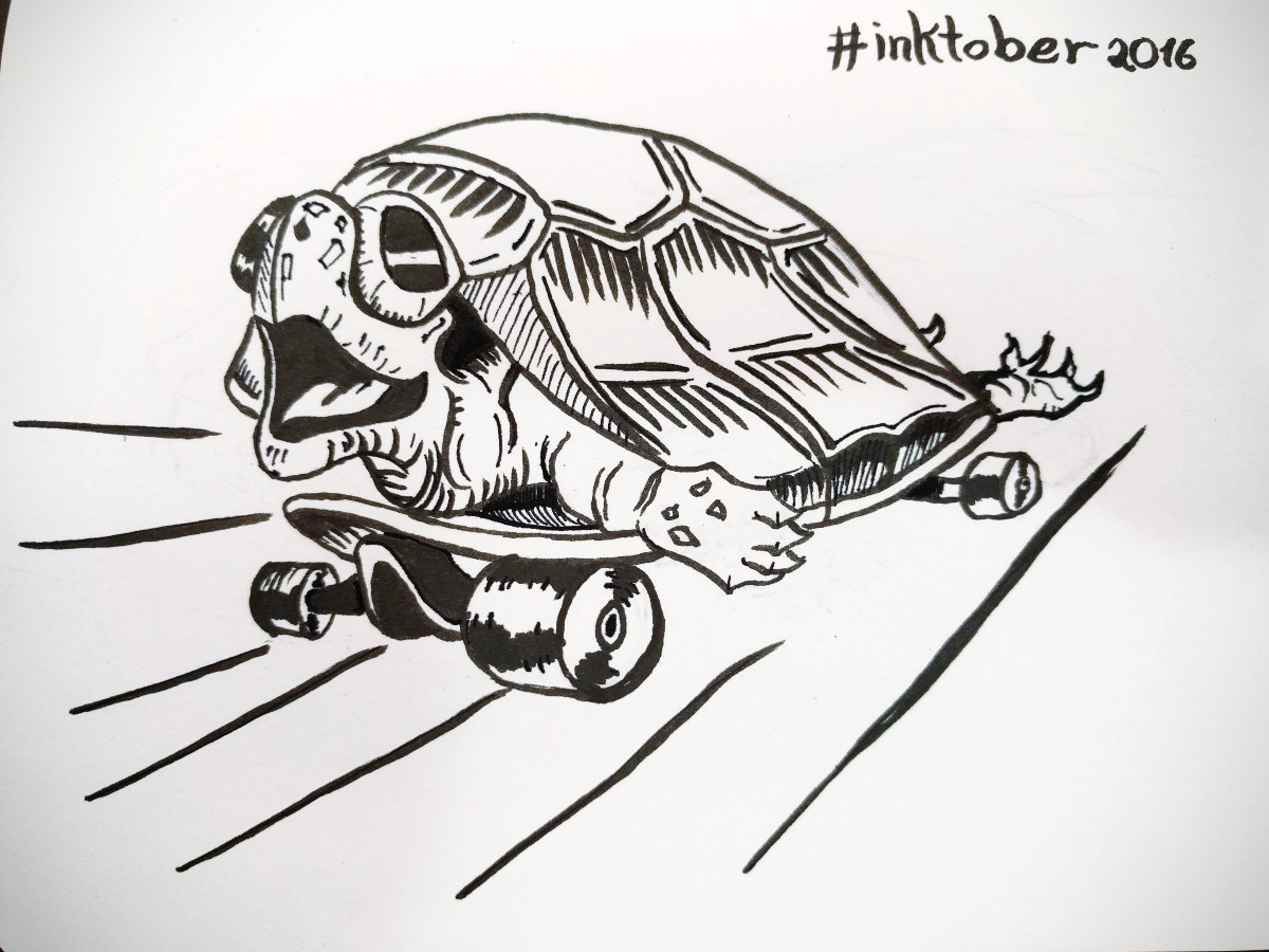 1200x900 i've crushed my first ever inktober drawing challenge here's what i - Sports Equipment Drawing