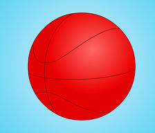 224x192 drawing sports equipment - Sports Equipment Drawing