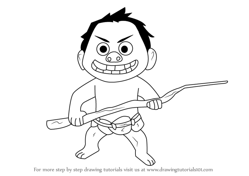 800x566 learn how to draw angry spot from the good dinosaur - Spot Drawing