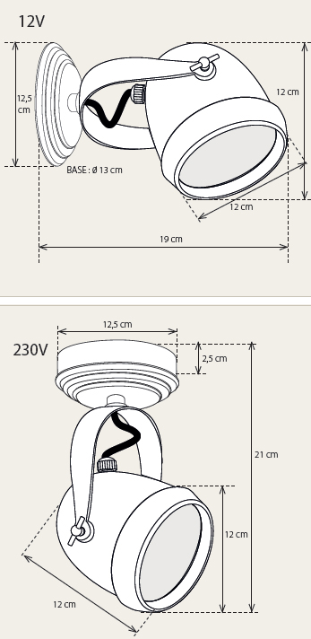 347x712 macro exterior spotlight - Spotlight Drawing