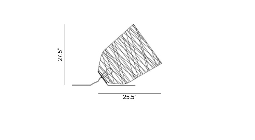 875x479 Black Out Spotlight Floor Lamp - Spotlight Drawing