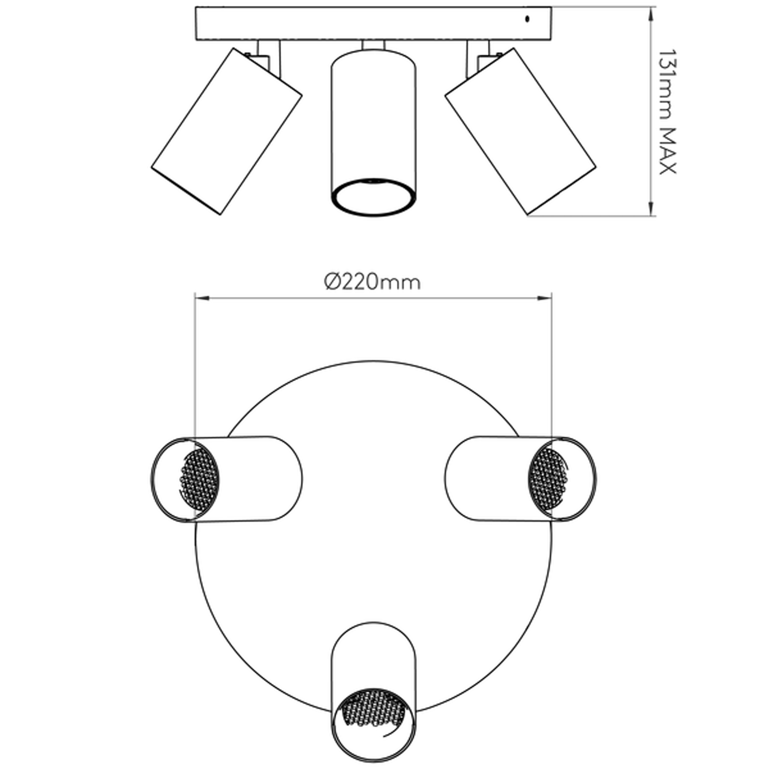 2500x2500 buy the can triple round spotlight - Spotlight Drawing