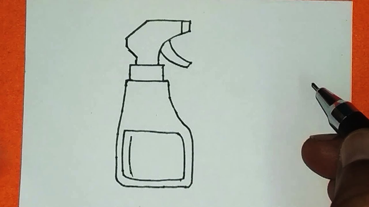 Spray Bottle Drawing at Explore collection of