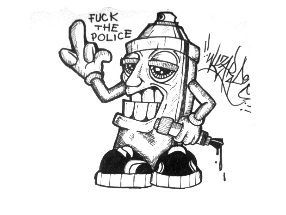 960x720 how to draw a spray can tagger cartoon - Spray Can Drawing