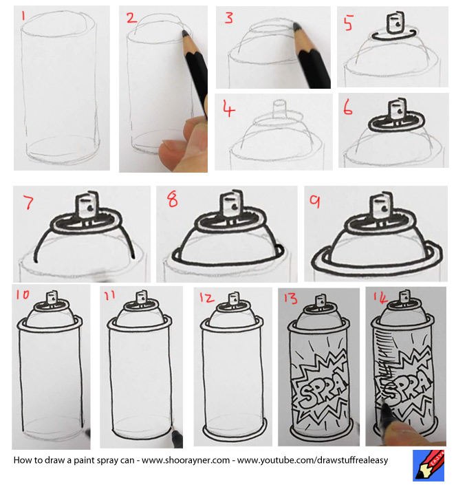 663x708 how to draw a spray paint can shoo rayner author - Spray Can Drawing