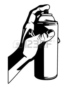 236x305 image result for hand holding spray can drawing graffiti art - Spray Can Drawing