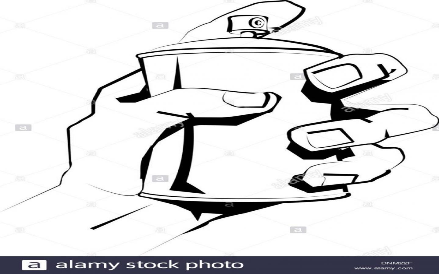 1440x900 graffiti spray can clipart great free clipart, silhouette - Spray Can Drawing