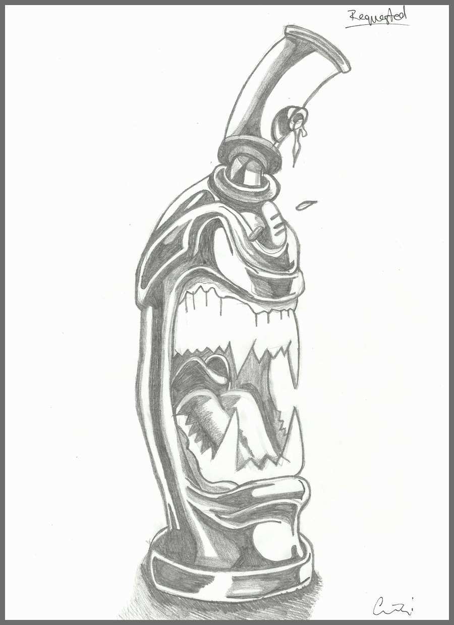 Spray Paint Can Drawing at Explore collection of