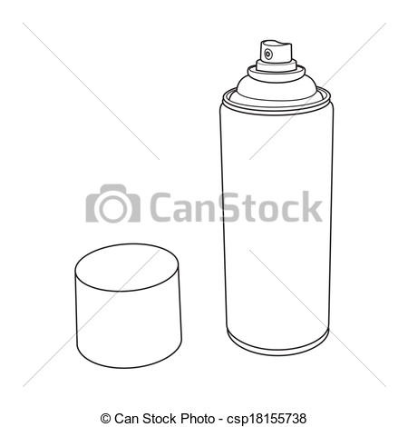 450x470 spray paint can drawing - Spray Paint Can Drawing
