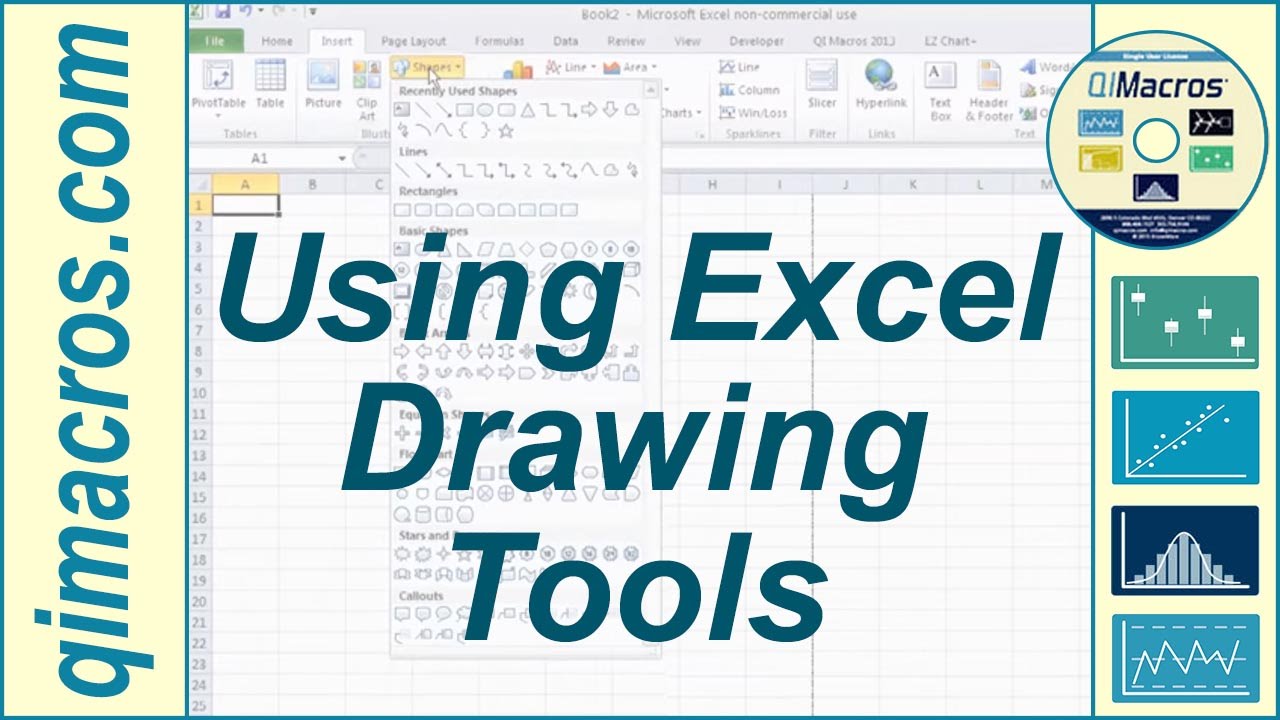 1280x720 using drawing tools in excel - Spreadsheet Drawing