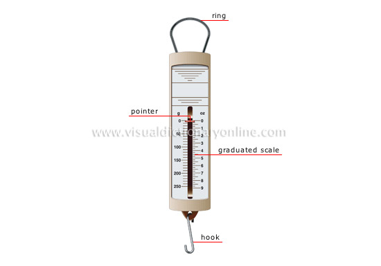 550x384 Science Measuring Devices Measure Of Weight Spring - Spring Scale Drawing