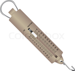 320x300 Spring Scale Icon Simple Illustration Stock Vector Colourbox - Spring Scale Drawing