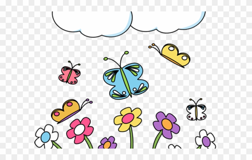 880x560 spring clipart adorable - Spring Season Drawing