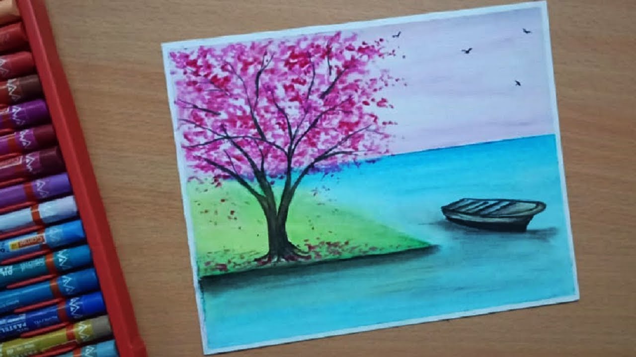 Spring Tree Drawing at PaintingValley.com | Explore collection of ...