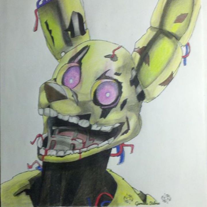 720x720 springtrap fnaf - Springtrap Drawing