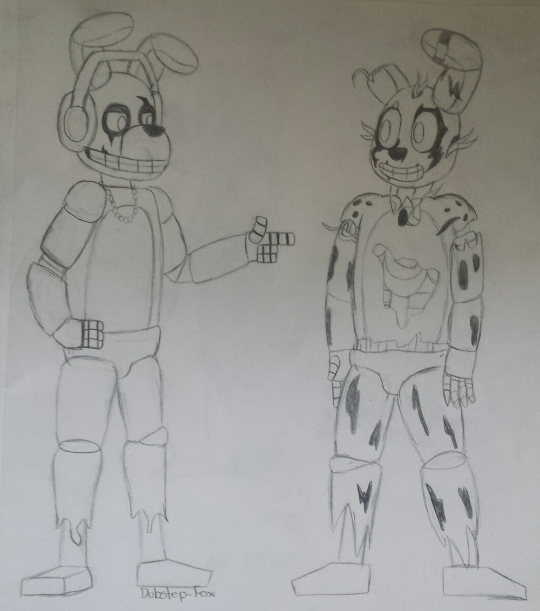 1063x1203 I'm Very Unproductive Here I Wanted To Draw My Springtrap - ...