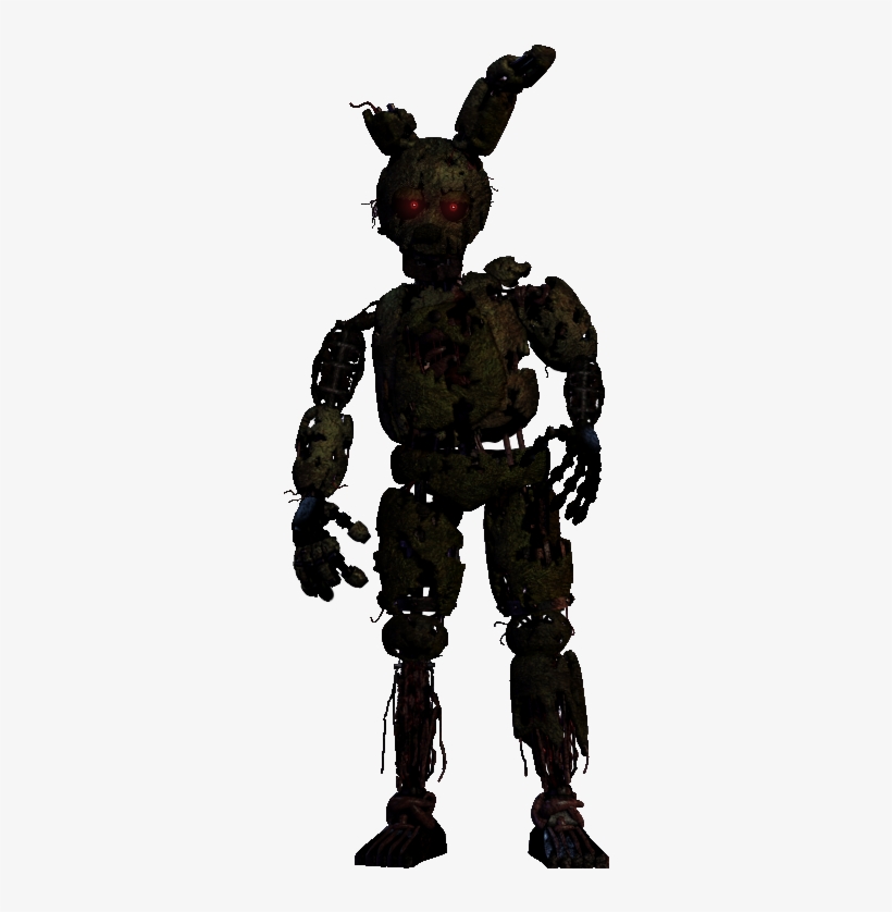 820x838 Ignited Springtrap - Springtrap Full Body Drawing
