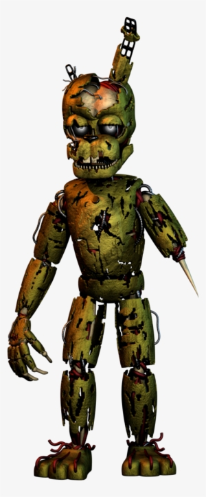 Spring Trap Full Body Cartoon