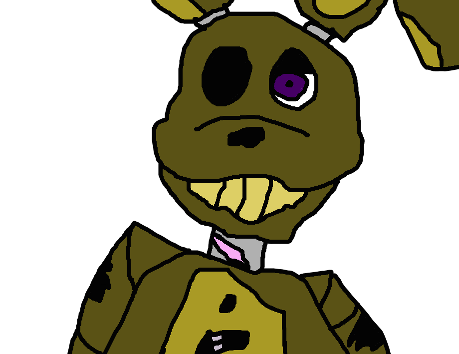 920x709 Collection Of Free Springtrap Drawing Female Download On Ui Ex - Springtrap Full Body Drawing