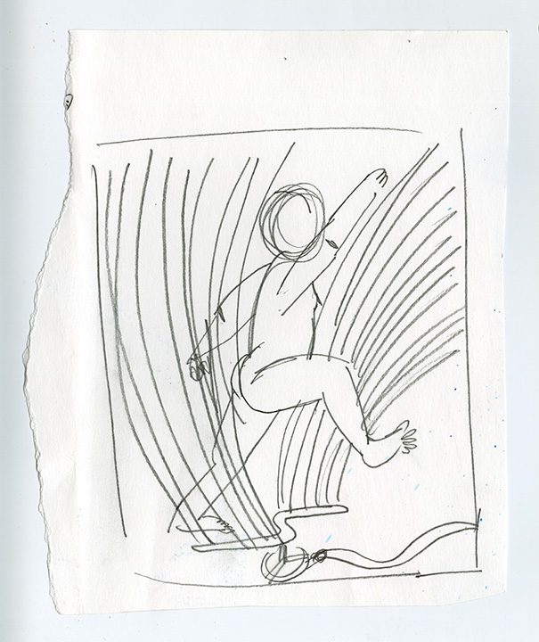 605x720 Drawings Prints Madeline Donahue - Sprinkler Drawing