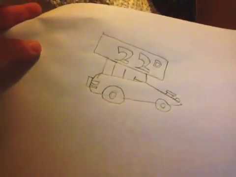 480x360 how to draw a sprint car - Sprint Car Drawing
