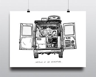340x270 Mercedes Sprinter Etsy - Sprinter Drawing