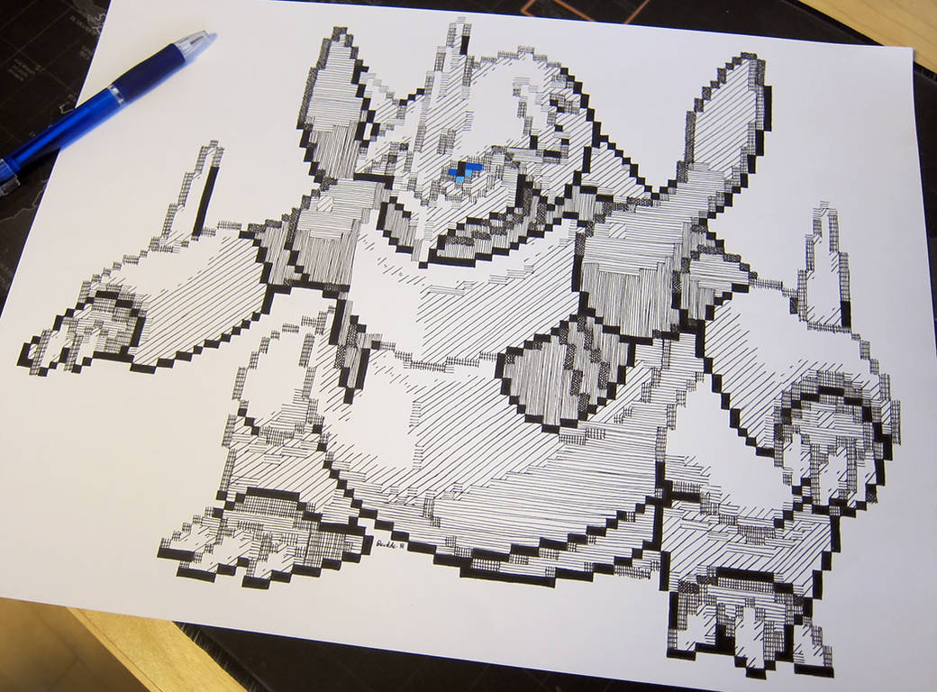 1040x768 Mega Aggron Sprite Drawing - Sprite Drawing