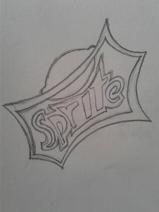 320x427 Sprite Logo I Will Hopefully Finish - Sprite Drawing