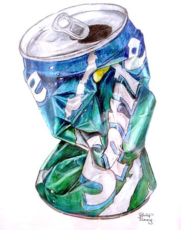 354x449 crushed can artoo - Sprite Drawing