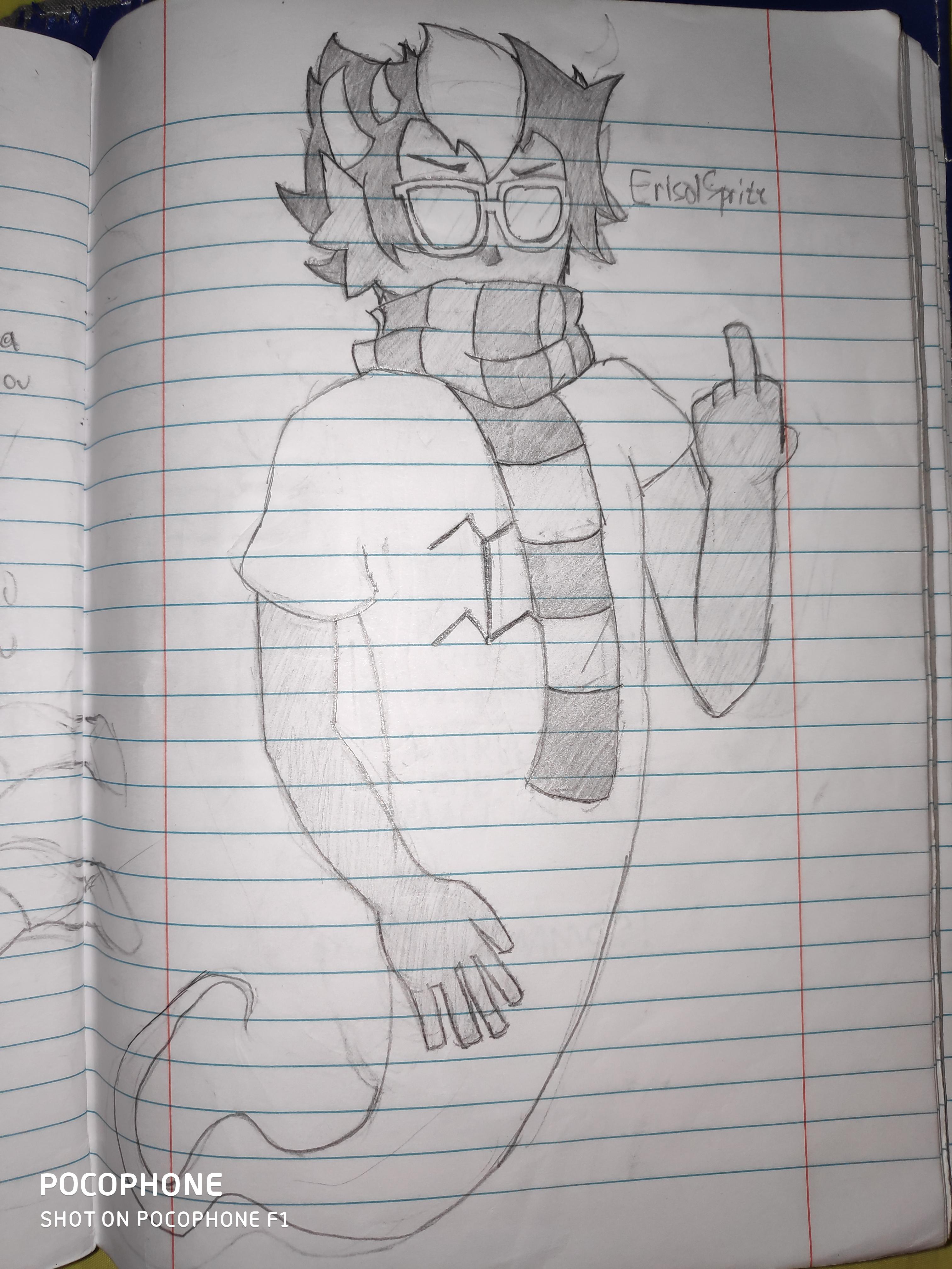 3024x4032 erisol sprite drawing of mine homestuck - Sprite Drawing