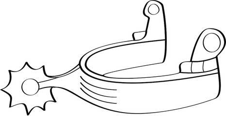 466x240 spur stock photos and royalty free images, vectors - Spurs Drawing