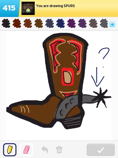 500x667 Spurs Drawings - Spurs Drawing