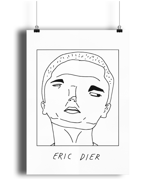 512x600 Badly Drawn Eric Dier Poster - Spurs Drawing