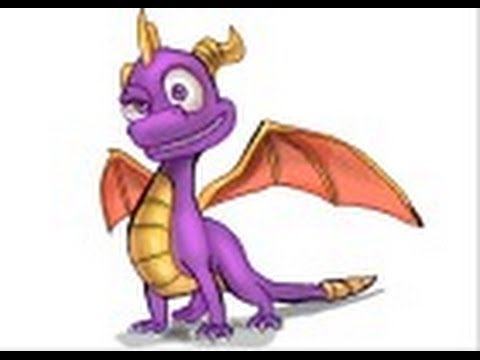 480x360 How To Draw Spyro The Dragon - Spyro Drawing